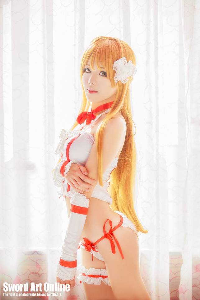 刀剑神域cosplay图片美美哒