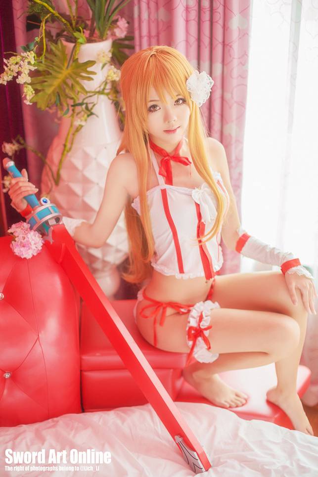 刀剑神域cosplay图片美美哒