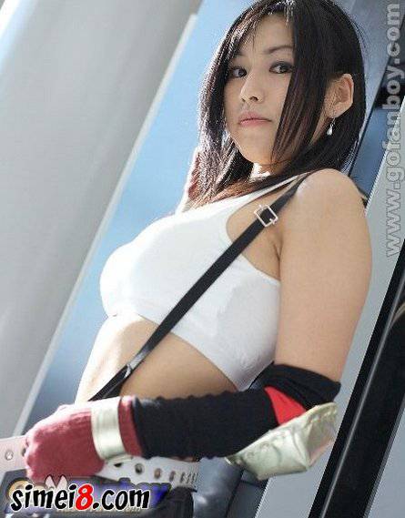 蒂法cos超清图片性感迷人