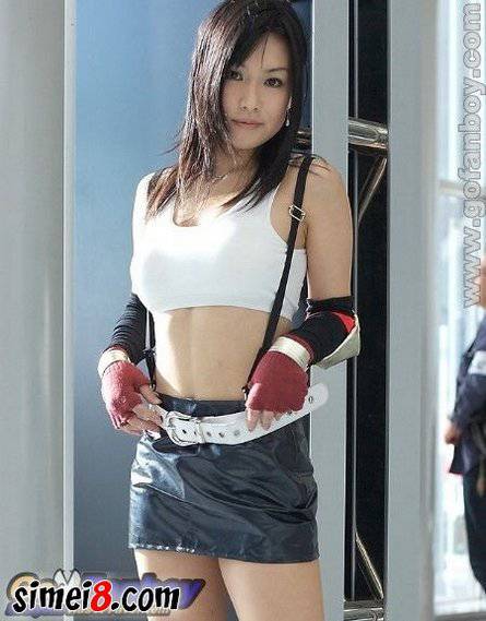 蒂法cos超清图片性感迷人