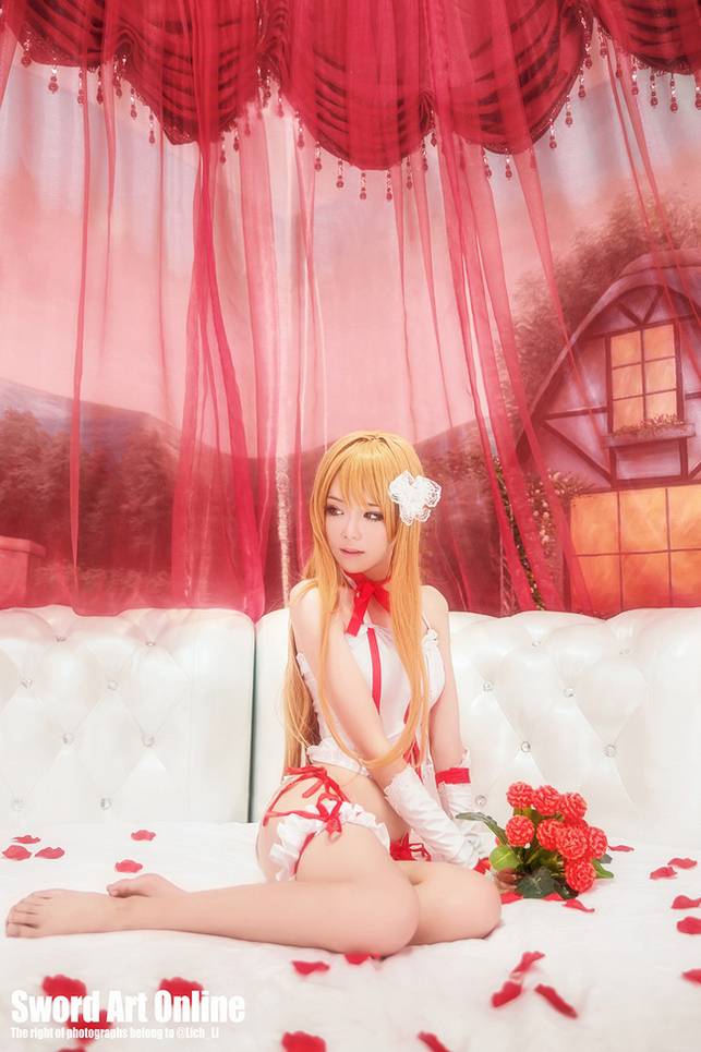 刀剑神域cosplay图片美美哒