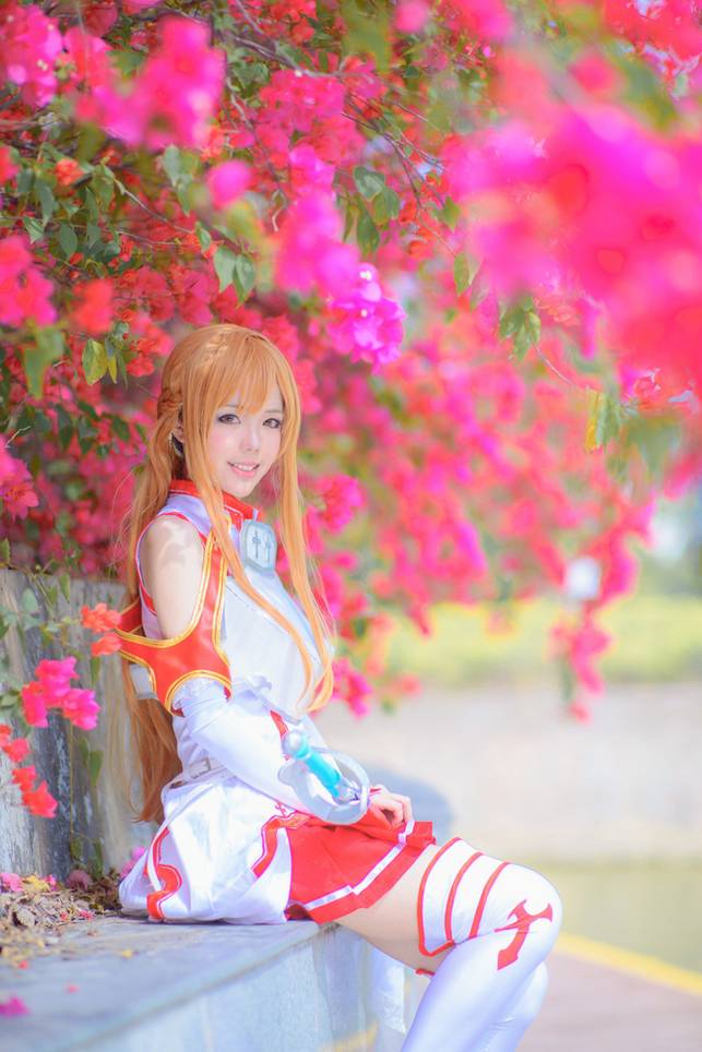 刀剑神域cosplay图片美美哒