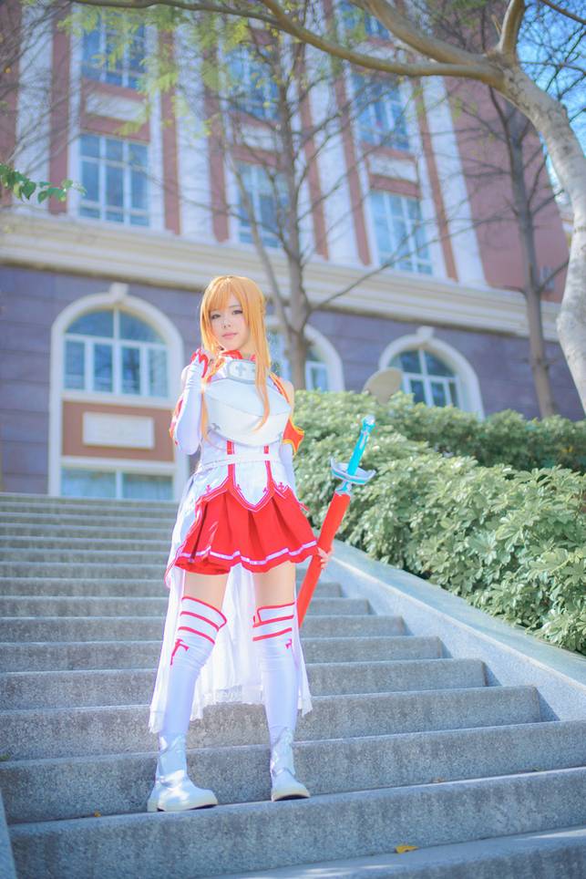 刀剑神域cosplay图片美美哒