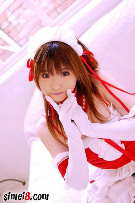 萌妹性感女仆装cosplay美图欣赏
