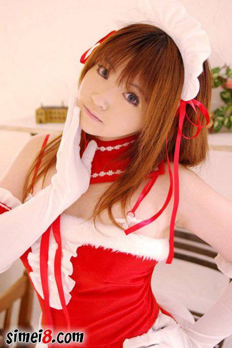 萌妹性感女仆装cosplay美图欣赏