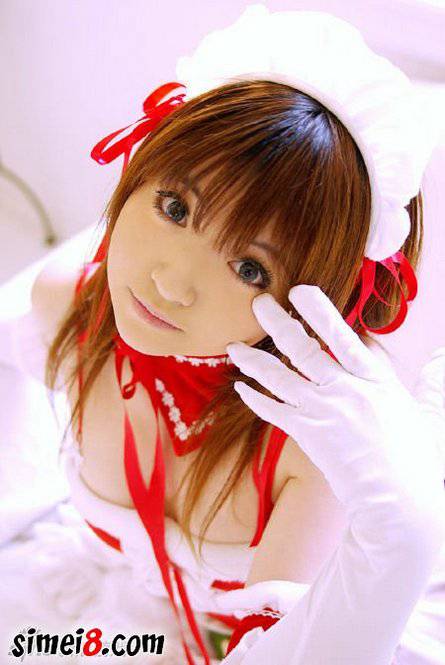 萌妹性感女仆装cosplay美图欣赏
