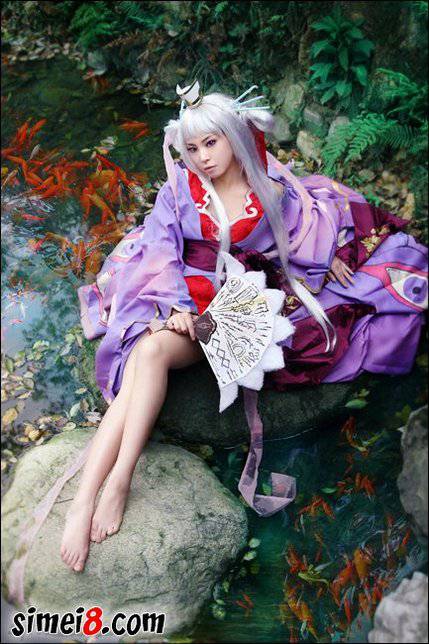 古装美女Cosplay图片春光无限