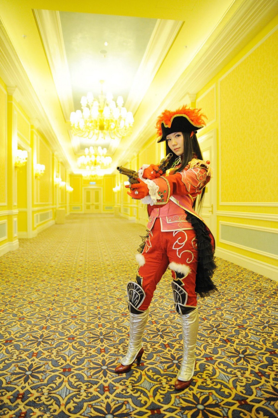 枪神纪女角色cos霸气图片