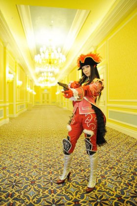 枪神纪女角色cos霸气图片