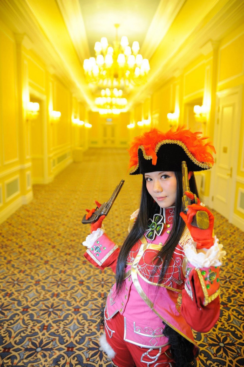 枪神纪女角色cos霸气图片