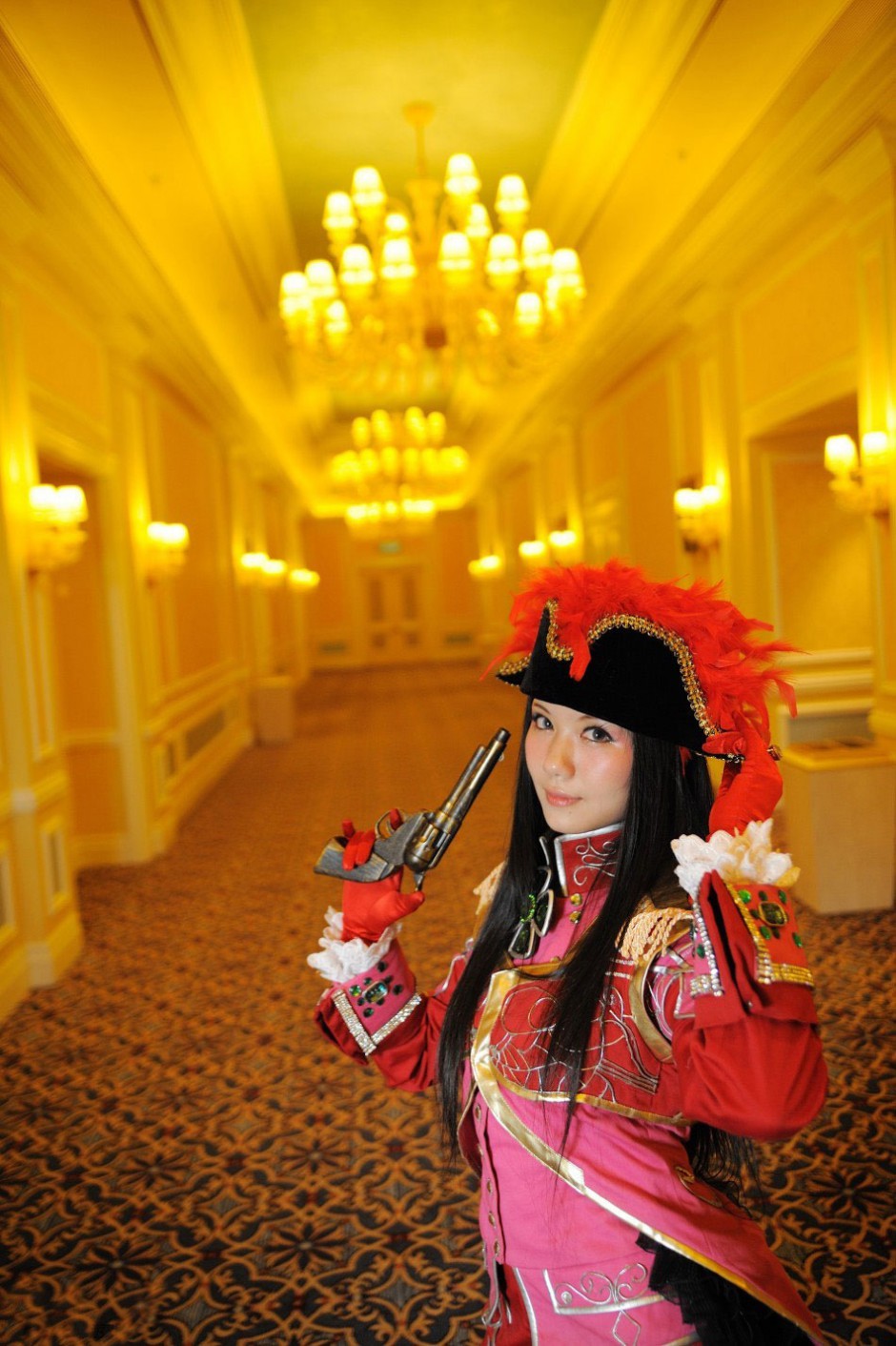 枪神纪女角色cos霸气图片