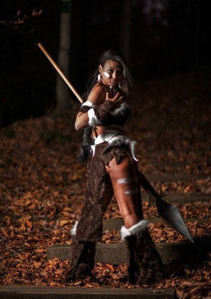 英雄联盟狂野女猎手cos福利图片