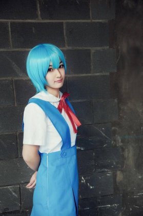 福音战士凌波丽cos清纯唯美图片
