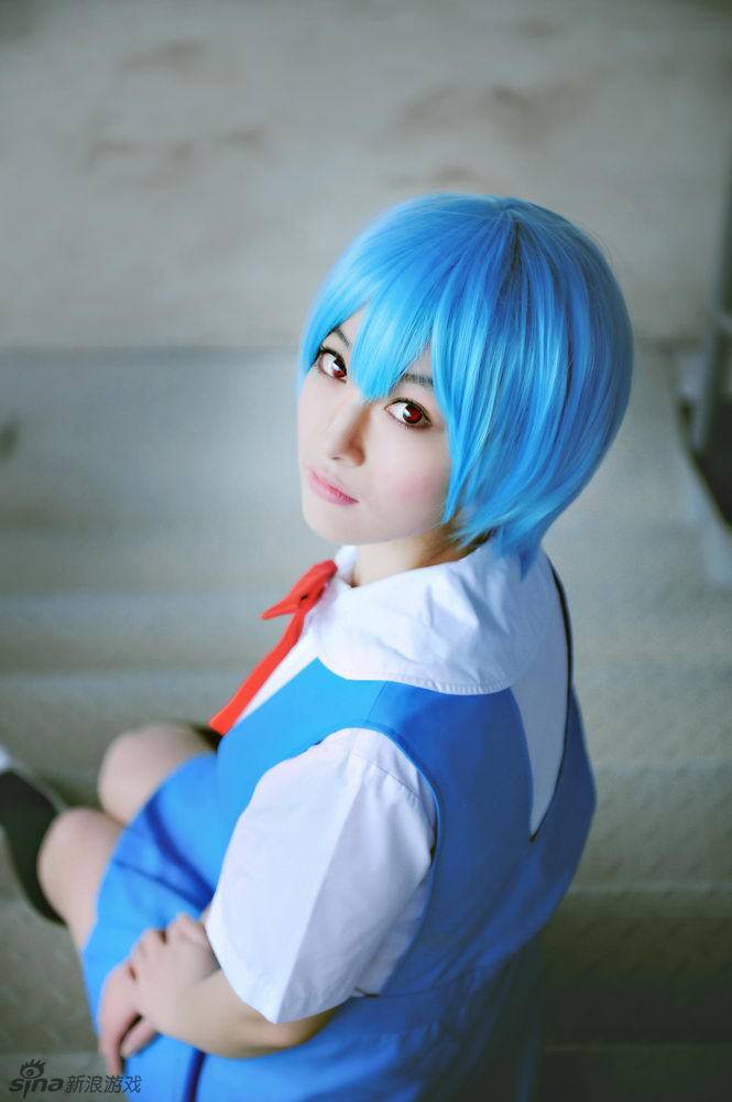 福音战士凌波丽cos清纯唯美图片
