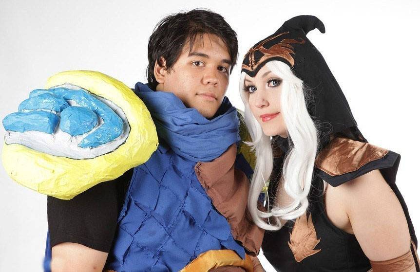 寒冰射手艾希cos经典图集赏析