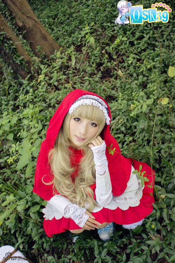 lol安妮小红帽cos唯美图片
