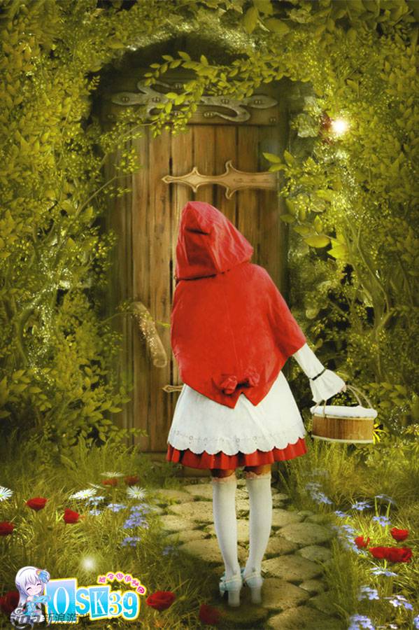 lol安妮小红帽cos唯美图片