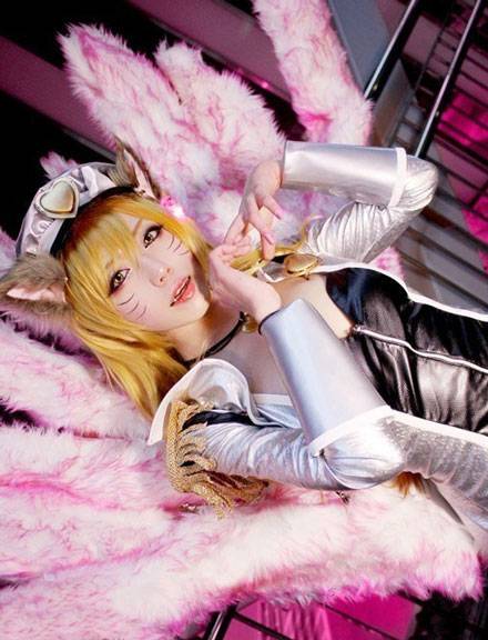 九尾妖狐阿狸绝美cos图片