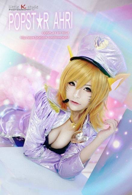 九尾妖狐阿狸绝美cos图片