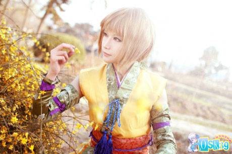 户外古装cosplay的唯美图片赏析