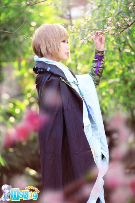 户外古装cosplay的唯美图片赏析