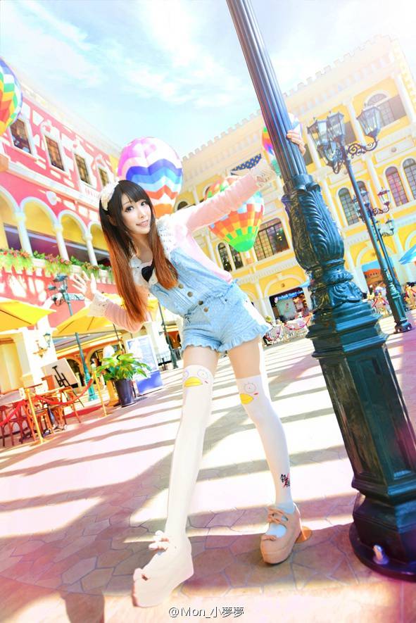 台湾coser小梦梦性感福利图欣赏