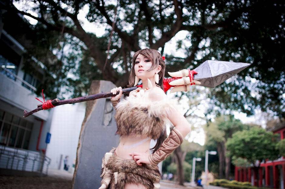 豹女coser森野叶子福利图集