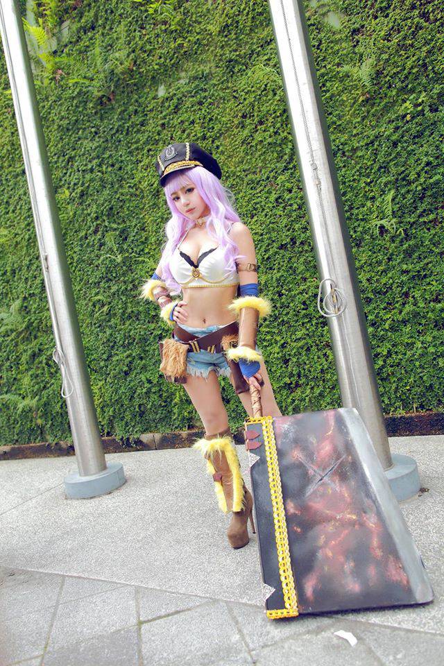 游戏美女贝莉莓精品cos写真