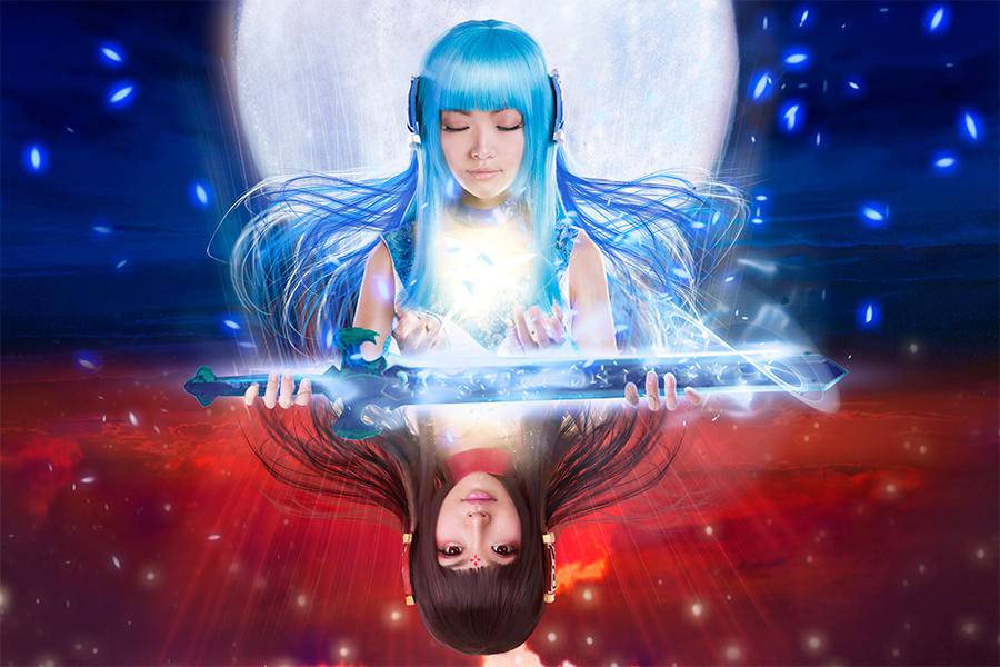 七夜娃娃cos龙葵可爱又迷人图片