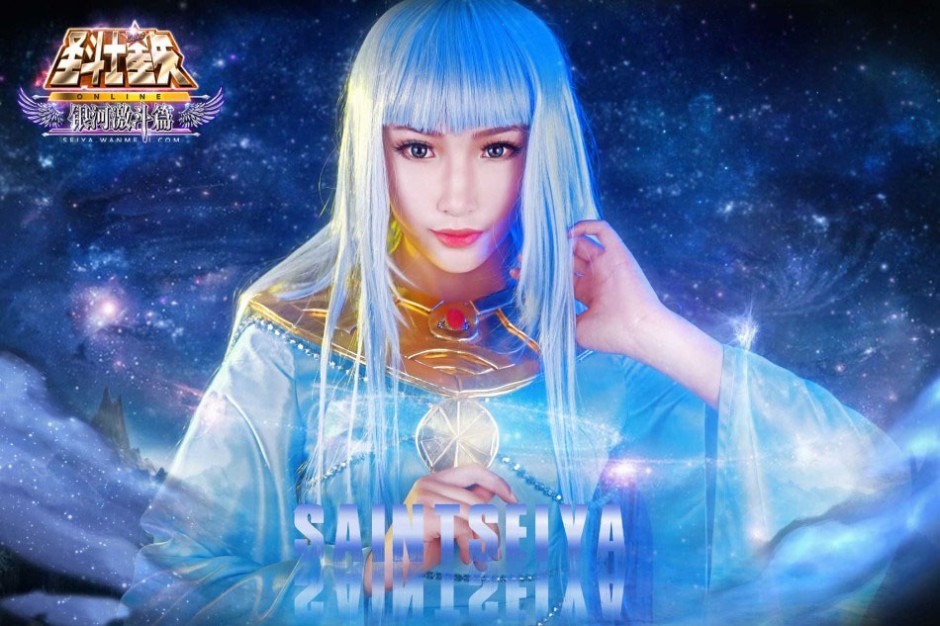 圣斗士星矢希路达cosplay唯美图片