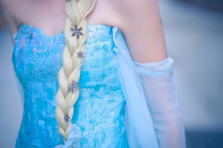 冰雪奇缘艾莎cosplay精美图集