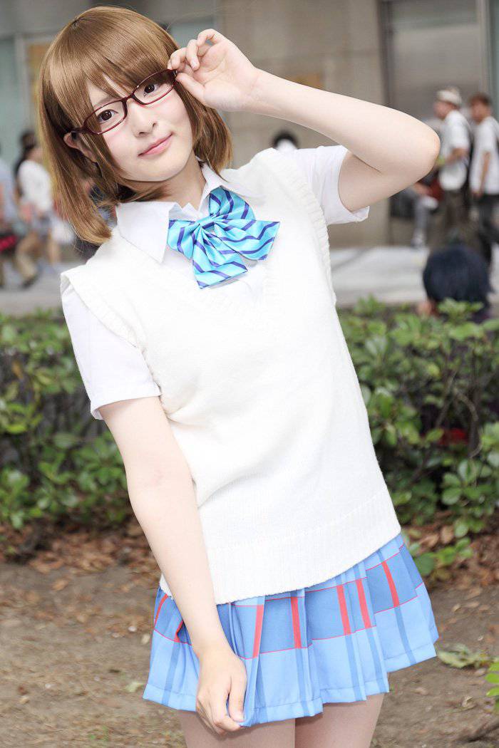 日本Coser肉球あやと学生服制服诱惑