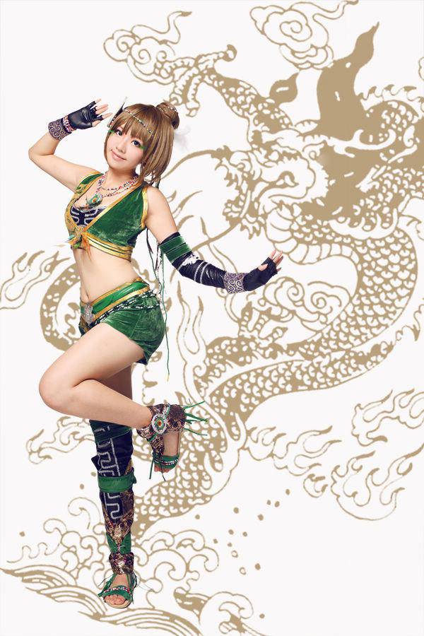 真三国无双鲍三娘cos图可爱俏皮