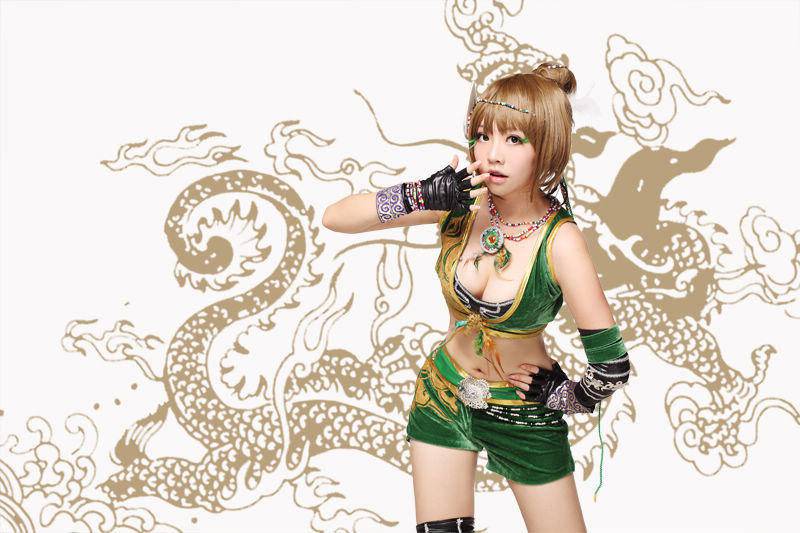 真三国无双鲍三娘cos图可爱俏皮