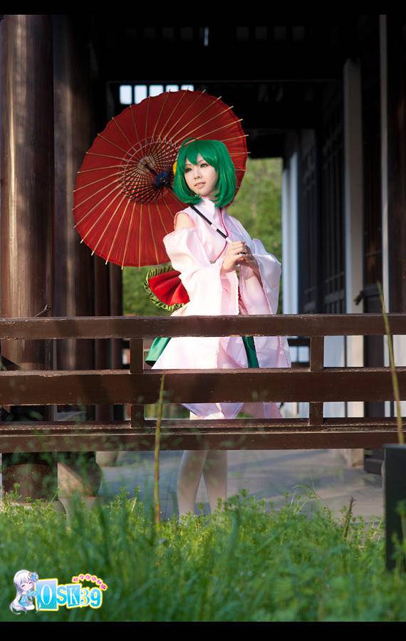 绿色古装cos图绝美来袭