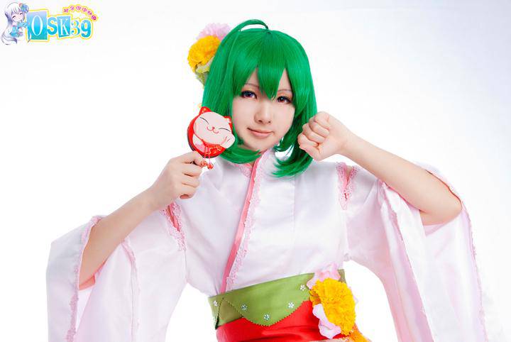 绿色古装cos图绝美来袭