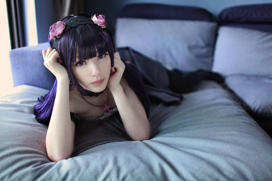 五更琉璃cos妆图片可爱又性感