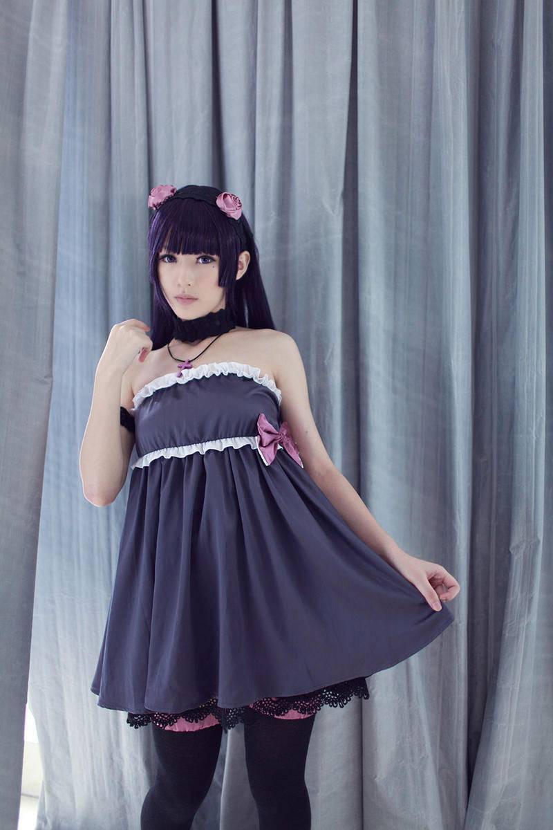 五更琉璃cos妆图片可爱又性感