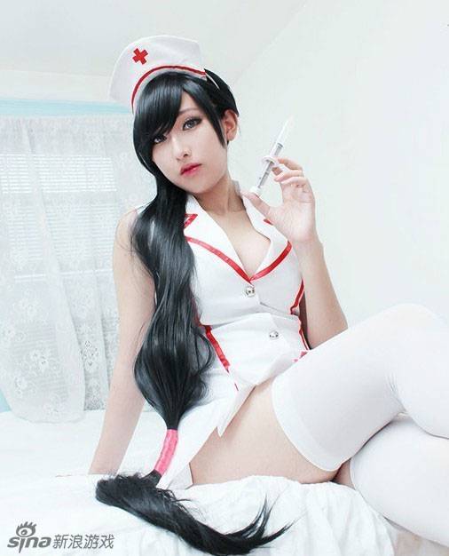 实习护士阿卡丽cos福利图赏析