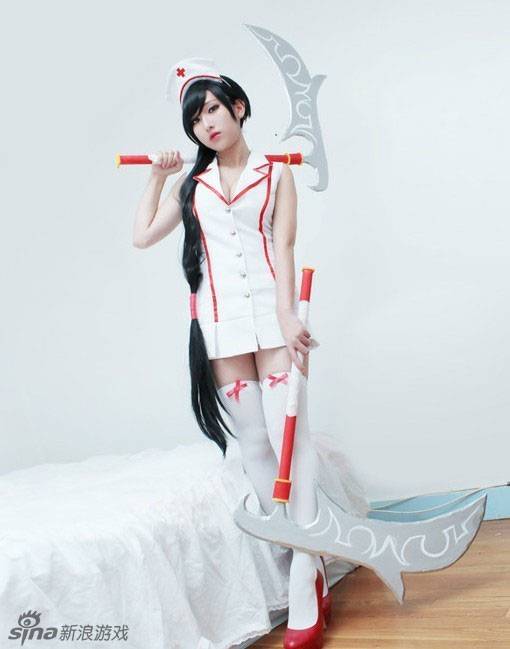 实习护士阿卡丽cos福利图赏析