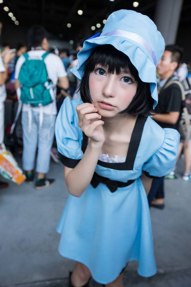 动漫女生的绝美cos图片