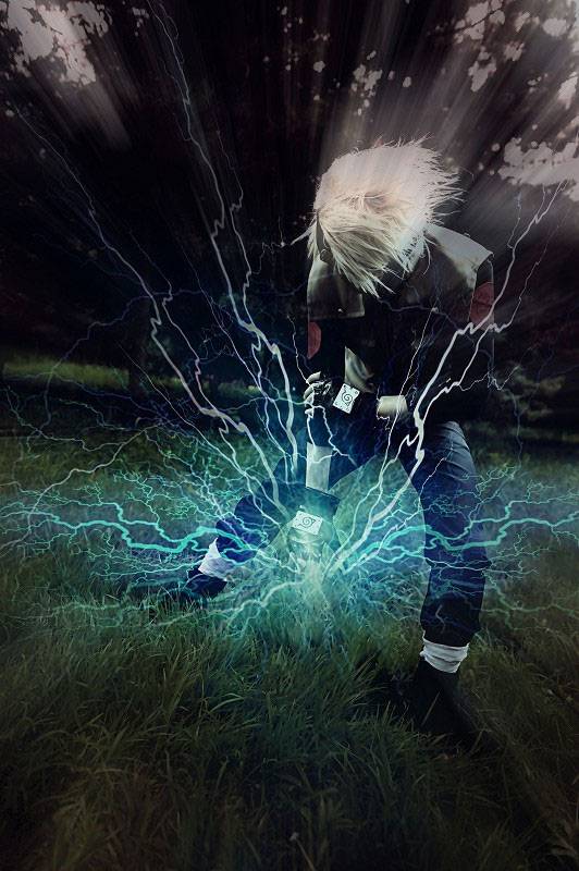 火影忍者cos卡卡西图片神秘诡异