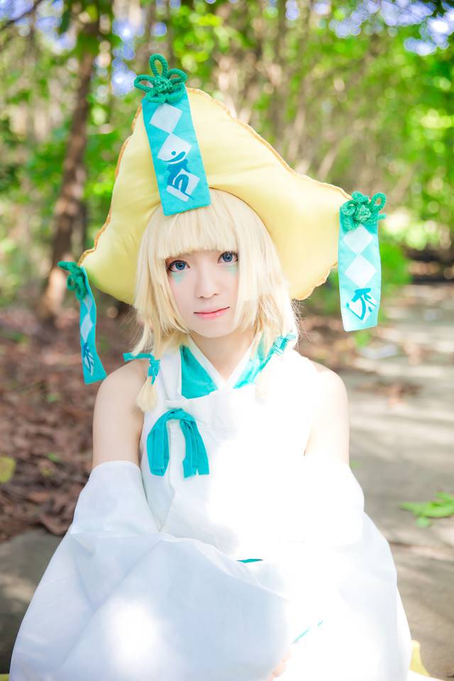 白衣古装cosplay美女图片