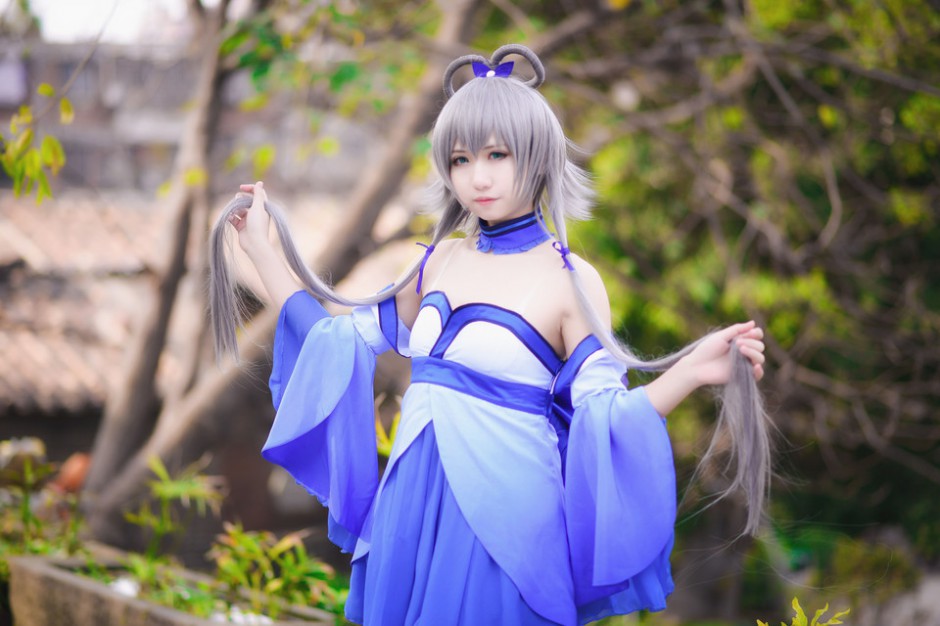 户外古风女福利cos图