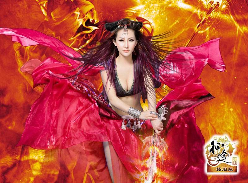 嫩模徐嘉阳cos游戏人物图片