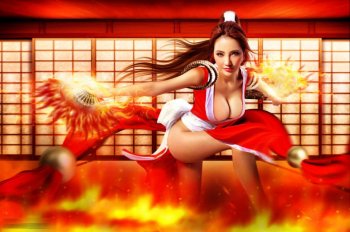 不知火舞cos桂晶晶高清大图