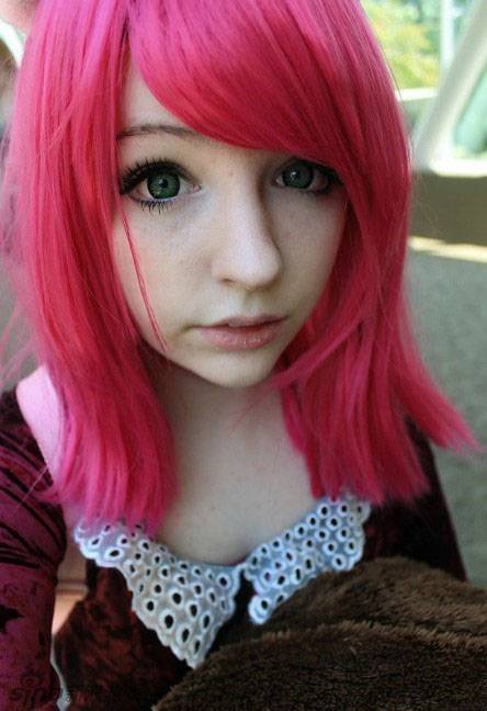 英雄联盟安妮cosplay头发图片