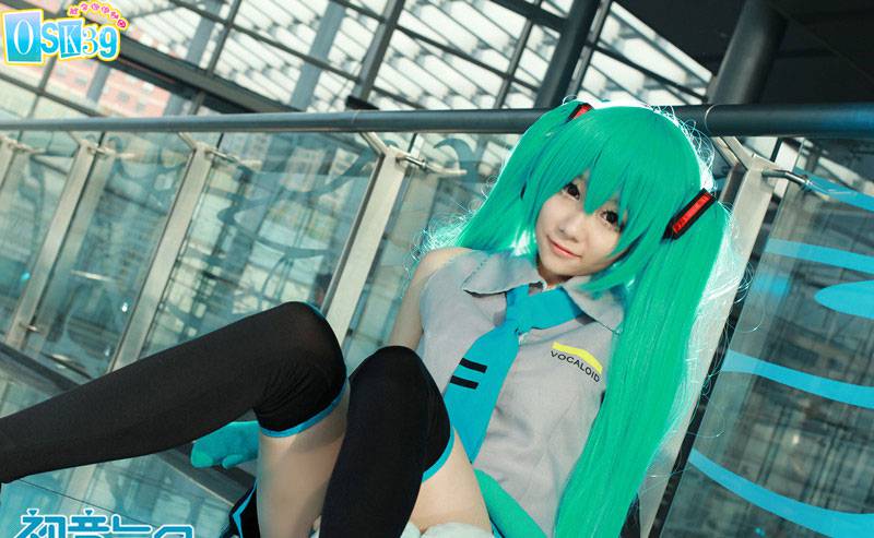 樱花初音图片cos引爆眼球