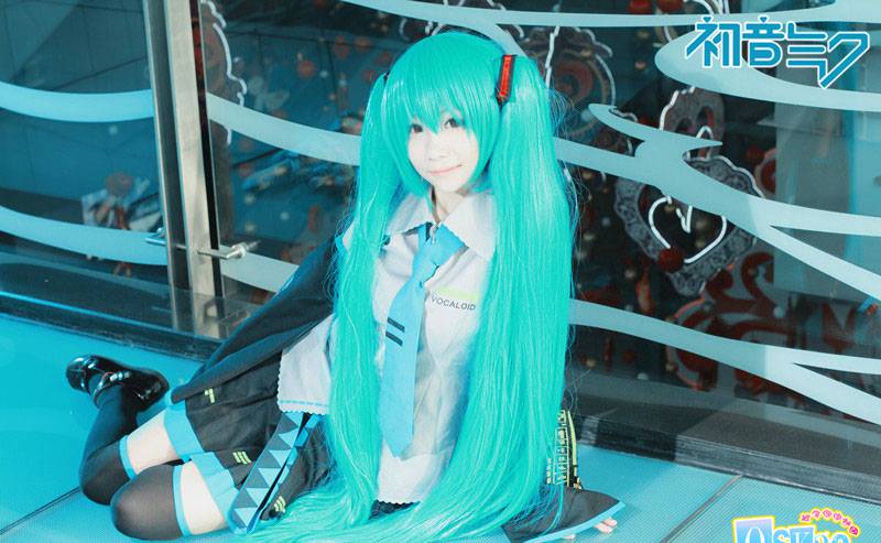 樱花初音图片cos引爆眼球