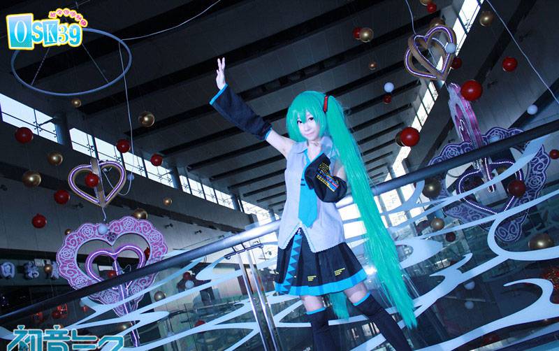 樱花初音图片cos引爆眼球